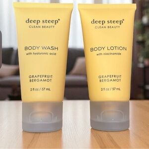 Grapefruit Bergamot Body Wash and Lotion Set